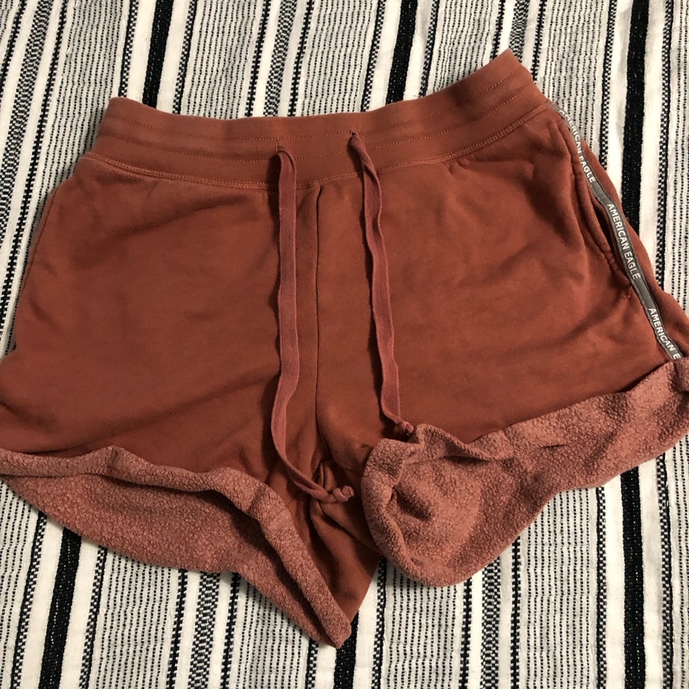 american eagle lounge sweatpants shorts